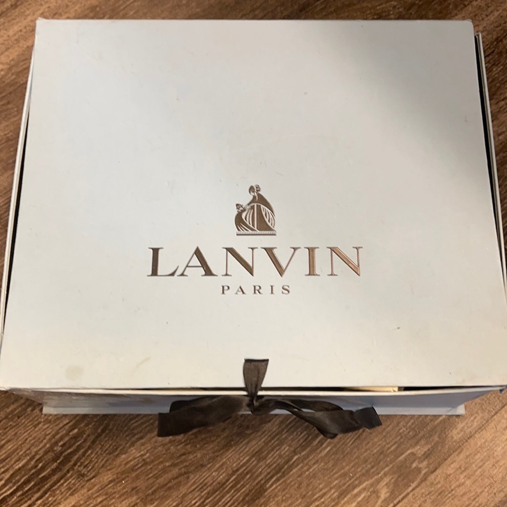 Lanvin Paris Python Shoes - image 1